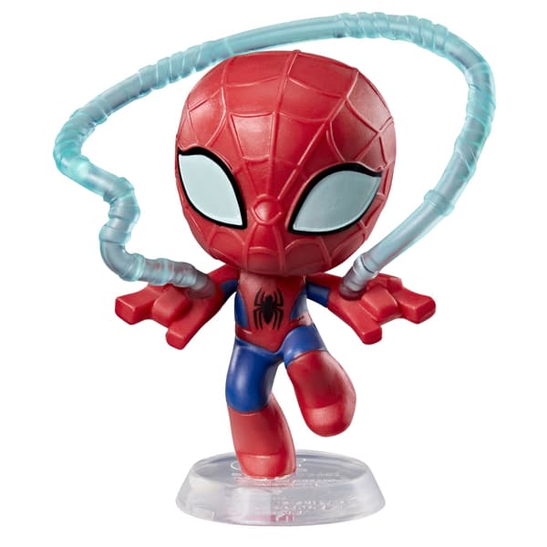 Spider-Man samlerfigurer i blindpose, 12 figurer