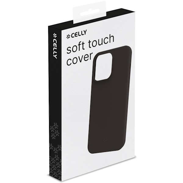 Cromo Soft rubber case iPhone 15 Pro Svart