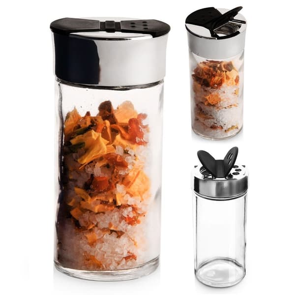 Lasipurkki mausteille 100 ml kannella