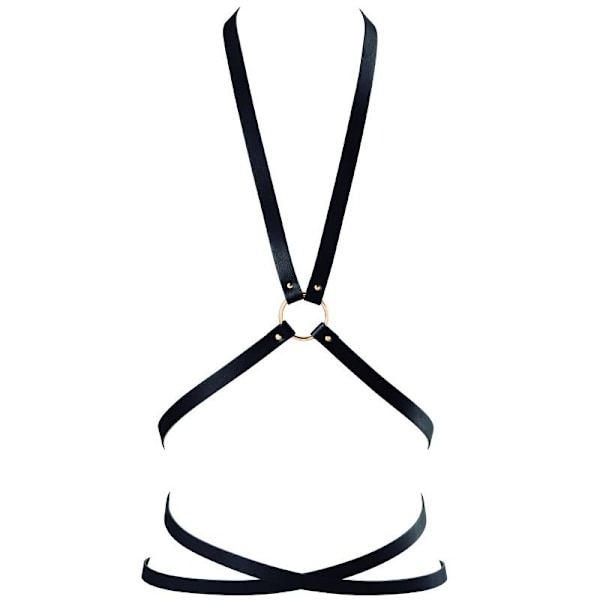 Bijoux Indiscrets Maze - Multi-Way Harness Black