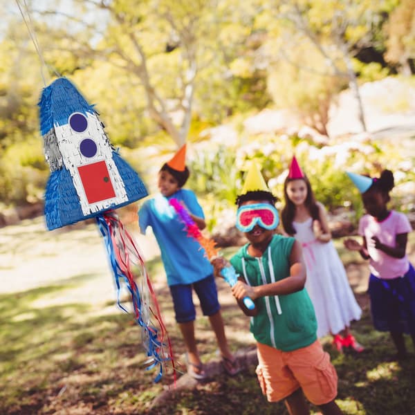 Rocket Pinata til børn – Fyldbart festspil