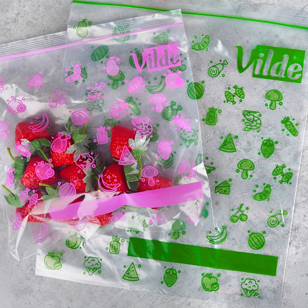 Mad ziplock poser 20,5x21 cm / 24x29 cm, 40 stk.