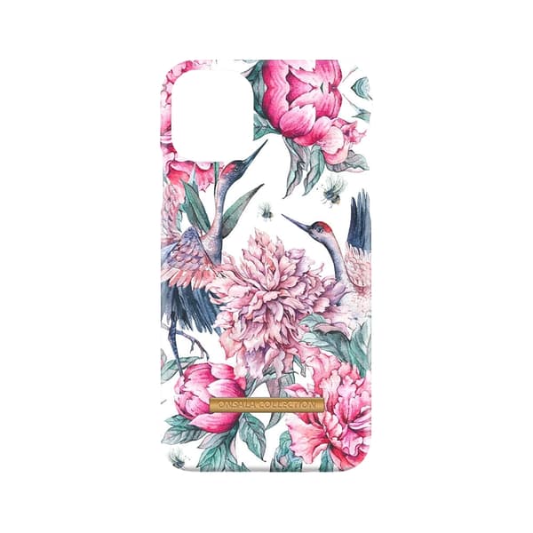 ONSALA COLLECTION Mobilskal Soft Pink Crane iPhone 11