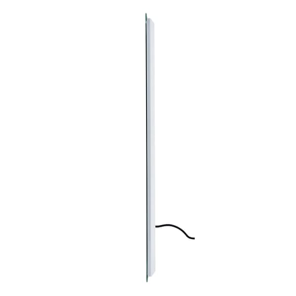 LED-badrumsspegel 60x80 cm, frontbelyst bakgrundsbelyst, imfri