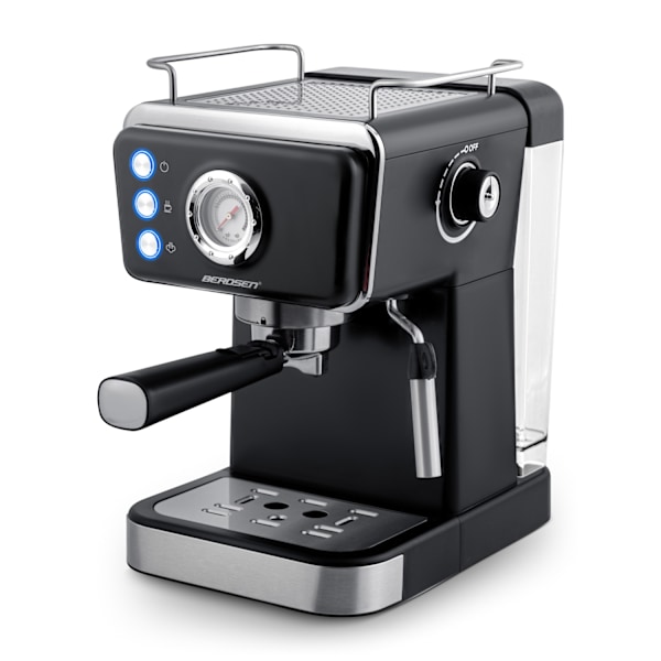 Berdsen BD-772 20 bar kaffemaskine, sort