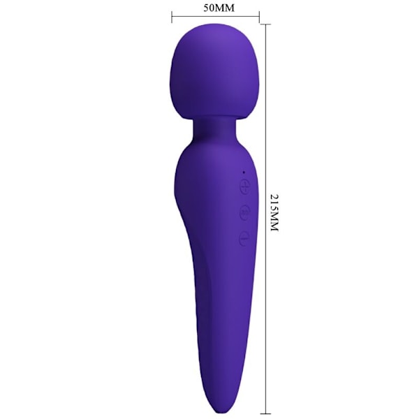 Pretty Love - Meredith Massager 12 Vibrationslägen Lila