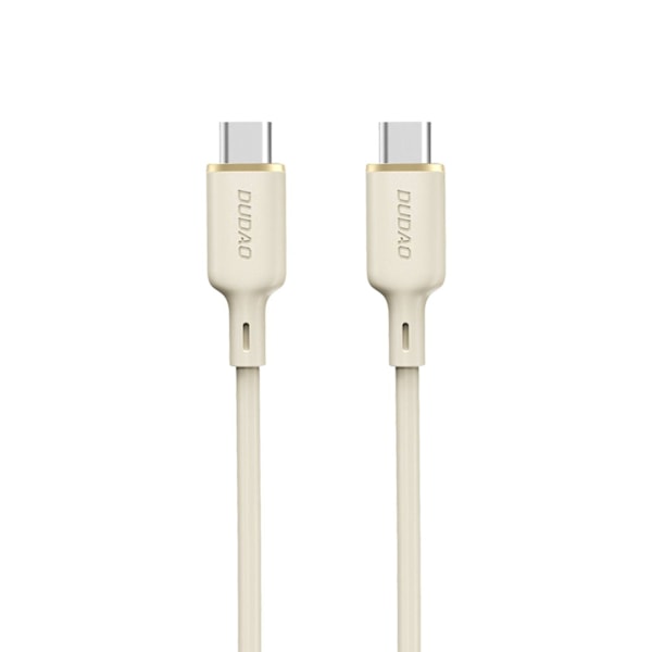 Forstærket kabel SR USB-C - USB-C 100W 2m beige