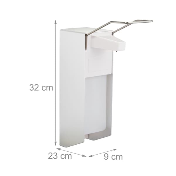 Dispenser til desinfektionsmiddel 1000 ml sæt af 2