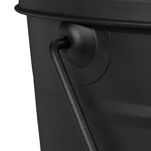 Askfat med lock 12 l