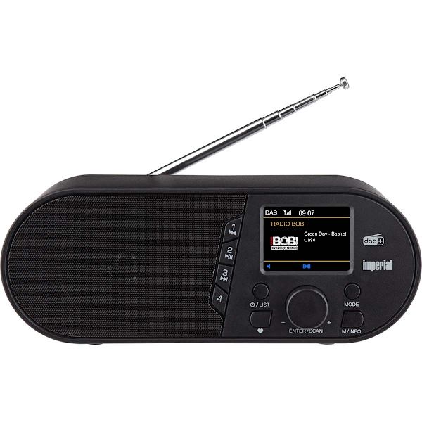 DABMAN d105 Kompakti DAB+ / FM / Bluetooth-radio Musta