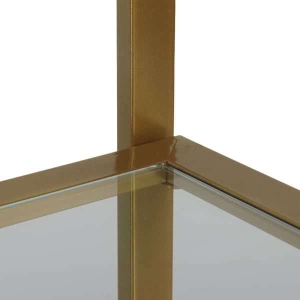 Konsolbord med 3 glashyllor – Modern design