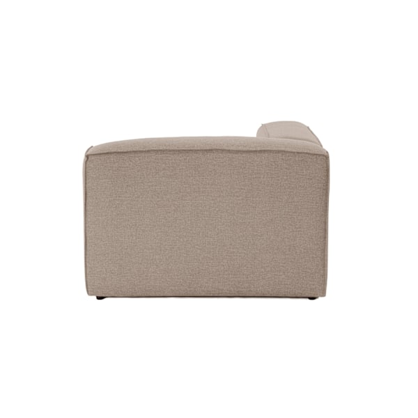 1-sæders sofa Fora L1 - Brun