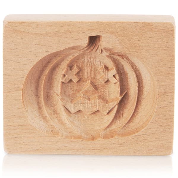 Halloween græskar trækageform, 10x8 cm