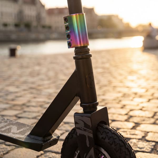 Trickscooter, 195x50 mm gummihjul, ABEC9