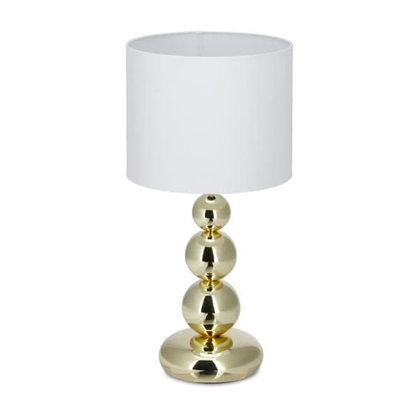 Guld bordslampa