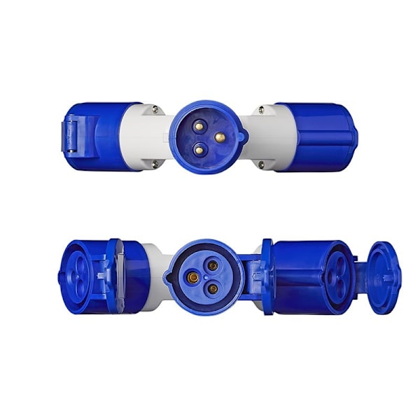 CEE 3-vägs splitter 16A