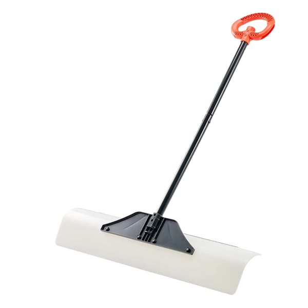 Lumentyönnin, 36 tuuman HDPE-terä, metallireuna