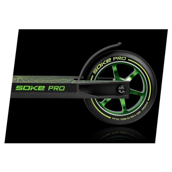 Gröna hjul till sparkcykel 110 mm, 2-pack
