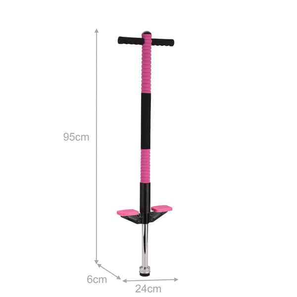 Barnens pogostick, vadderad, upp till 35 kg