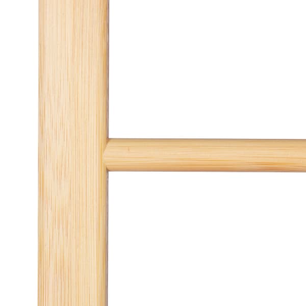 Håndklædestige bambus foldbar