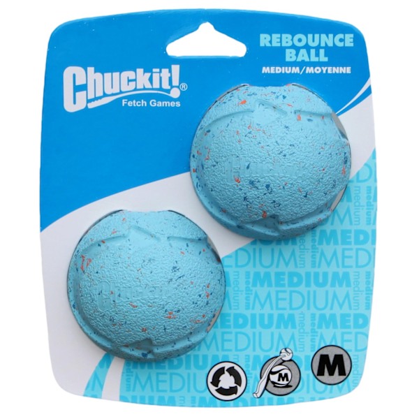 Chuckit Rebounce Fetch Ball M, 2 stk