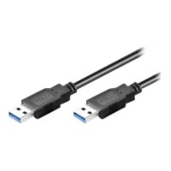MicroConnect - USB-kaapeli - USB-tyyppi A (uros) USB-tyyppiin A (uros) - USB 3.0 - 3 m - musta