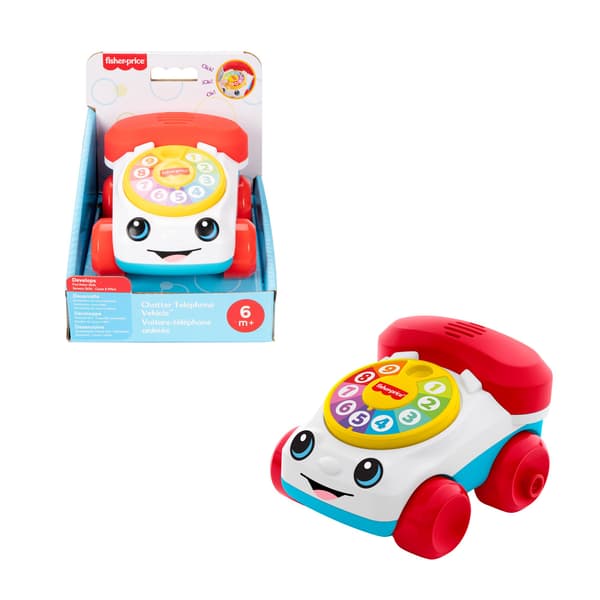Mini Chatterphone-leksaksfordon för bebisar, 6 månader+