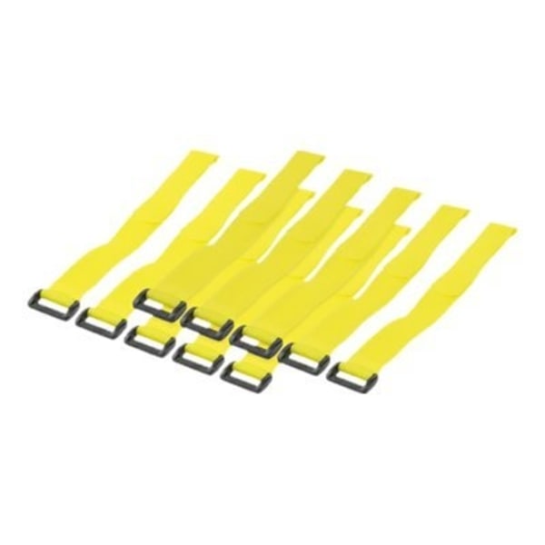 LogiLink - Kabelsamlare - 30 cm - gul (paket om 10)