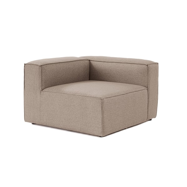 1-sæders sofa Fora L1 - Brun