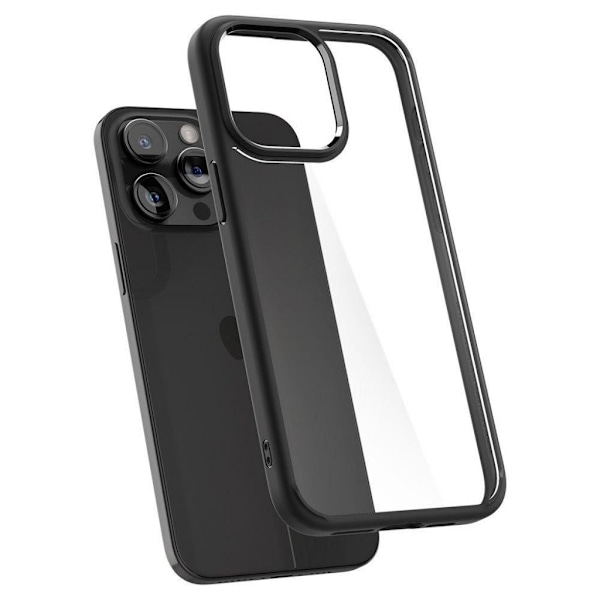 Spigen iPhone 15 Pro Max Cover Ultra Hybrid - Mat Sort