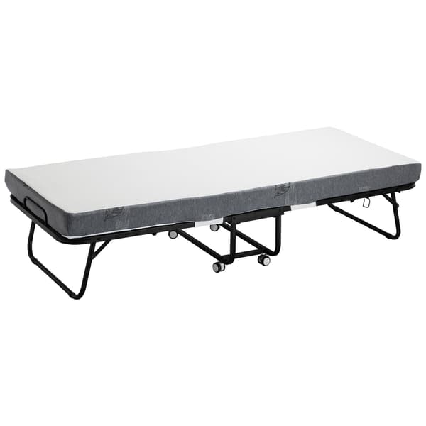 Sammenklappelig seng, enkeltseng, memoryskum, 136 kg
