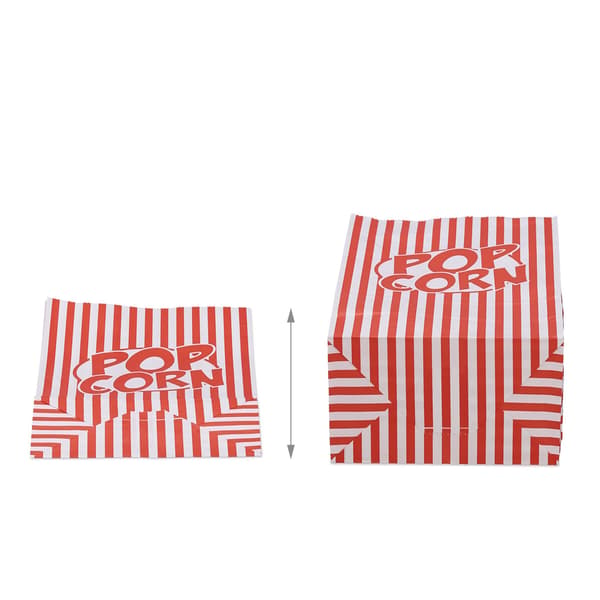 Retro popcornpåsar 240 st