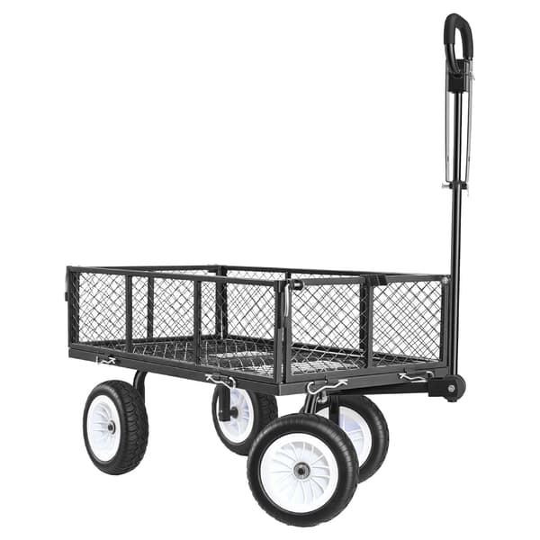 Havevogn 400 kg, stålvogn, 10-tommer dæk