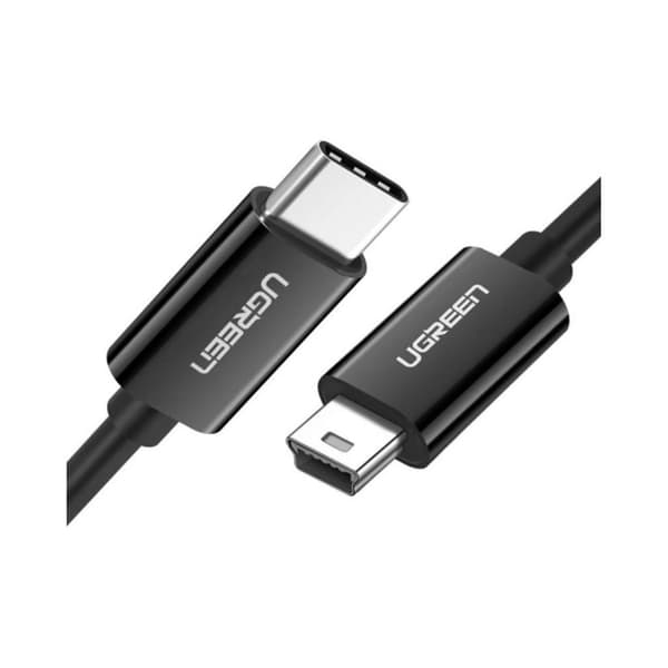 Ugreen USB-C till Mini-USB-kabel 1m - Svart