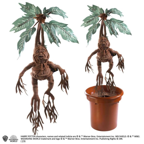 Harry Potter Collector Interaktiv plyschfigur Mandrake 36 cm