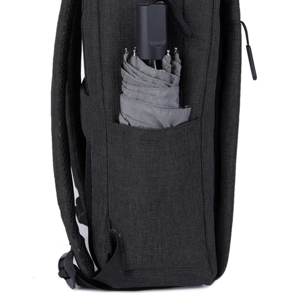 Laptoprygsæk 15,6" Sort, Vandafvisende, Polyester