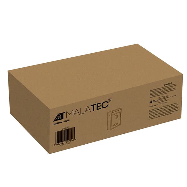 Postkasse S6237 - sort