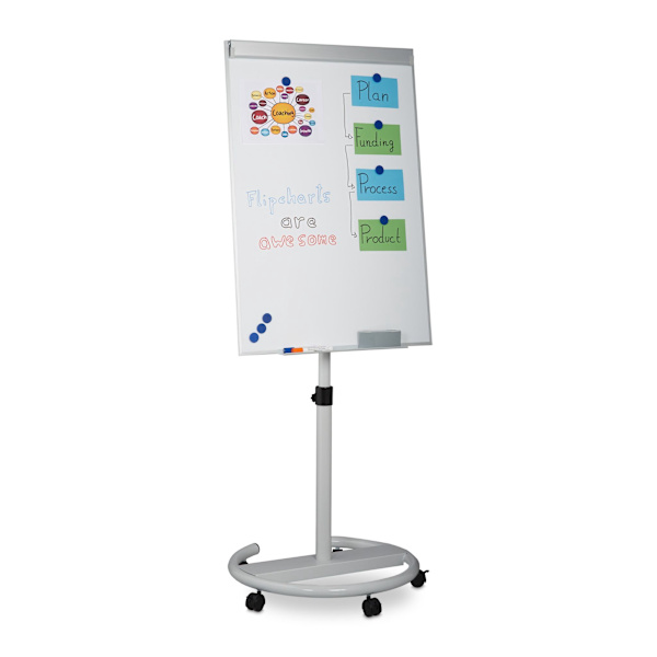 Mobil blädderblock whiteboard