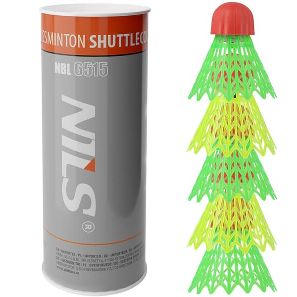 Crossminton Nylon Shuttlecocks, 5 kpl