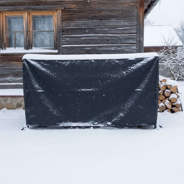 Trästativ med lock