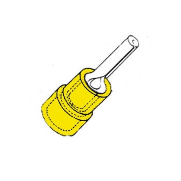 Pin-erotin keltainen