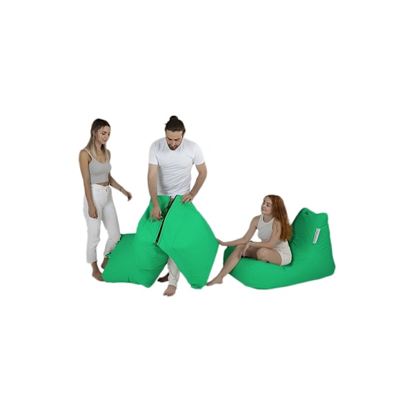 Garden Bean Bag Siesta Sovesofa Puf - Grøn