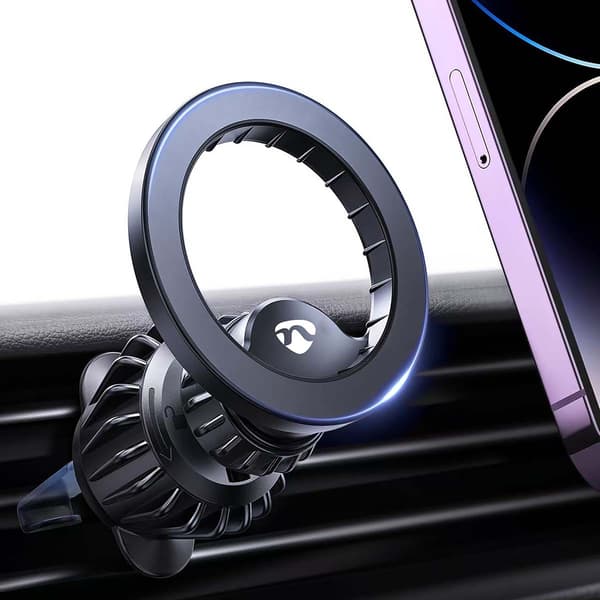 Magnetisk smartphone-bilholder, universel holder til luftventil