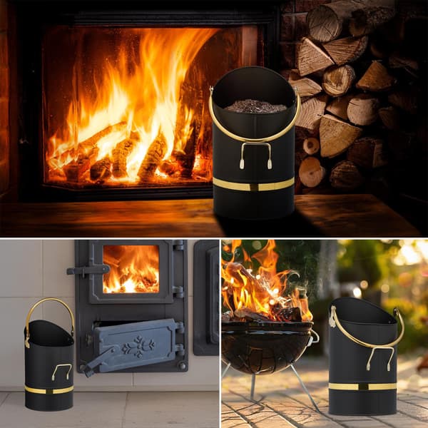Coal Scuttle 12L – Jernspand til pejs og grill