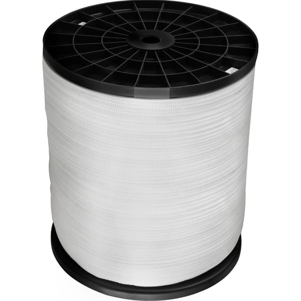 Polyester dragband 1250 lb, 3153 ft x 1/2 in platt