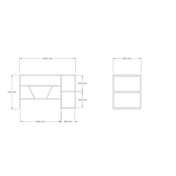 Study Desk Caste - antrasiitti