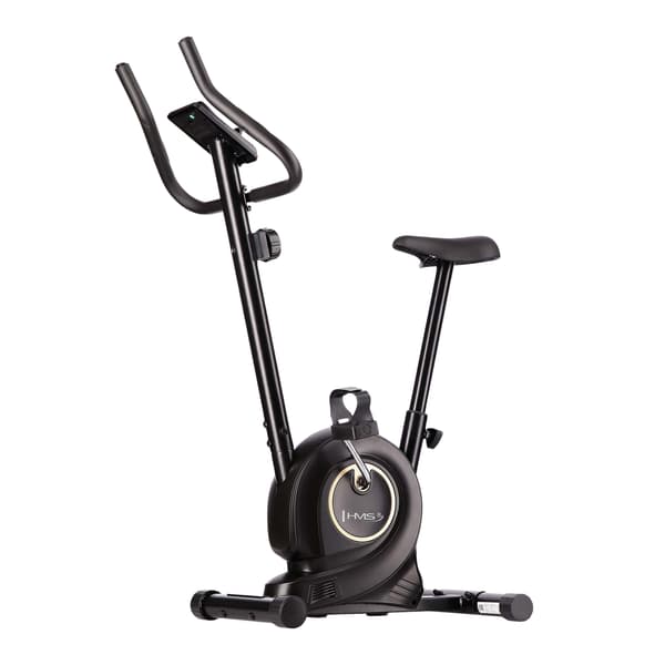 Magnetisk stationær cykel, justerbar modstand, sort
