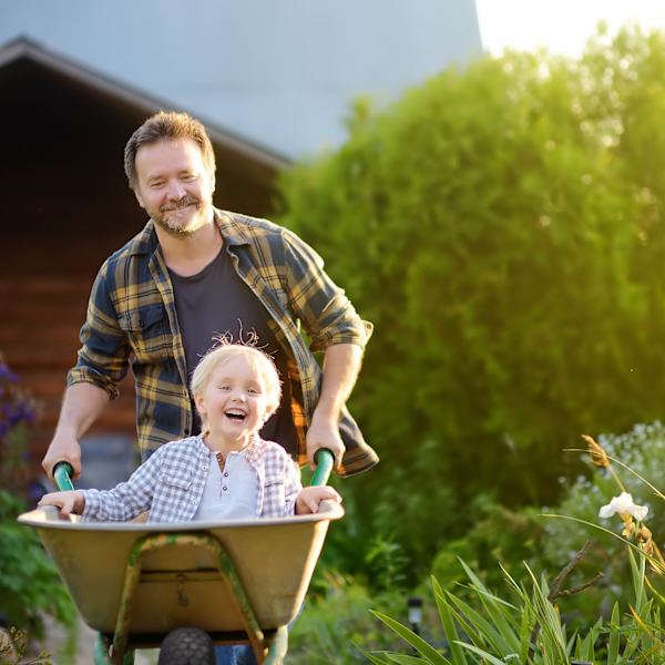Hjul till skottkärra 4.80 4.00-8 Pneumatiska däck