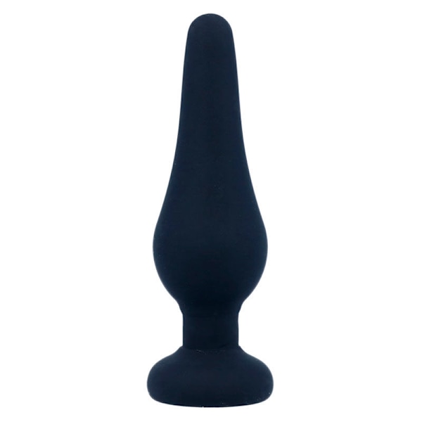 Intense - Analprop Pipo S Sort Silikone 9,8 Cm