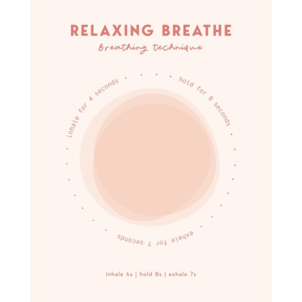 Relaxing Breathe - 21x30 cm